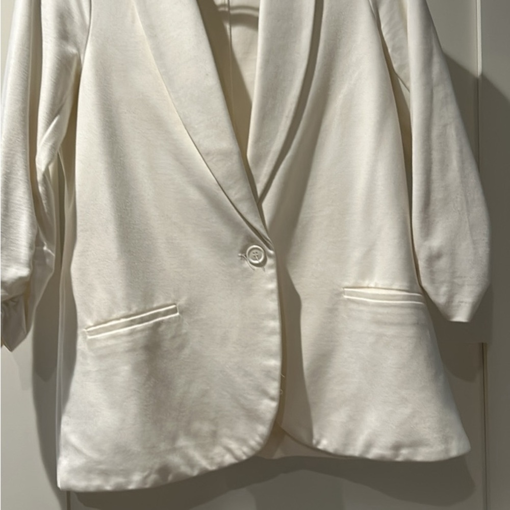 Cream blazer